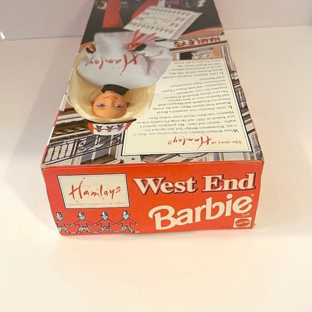 1995‎ Hamleys West End Barbie Doll from Hamleys Toy Store in London #15513